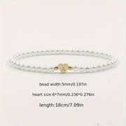 A-Z Heart Initial Bracelet