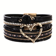 Bohemian Multi-Layer Leather Bracelet