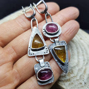 Chic Vintage Triangle Earrings
