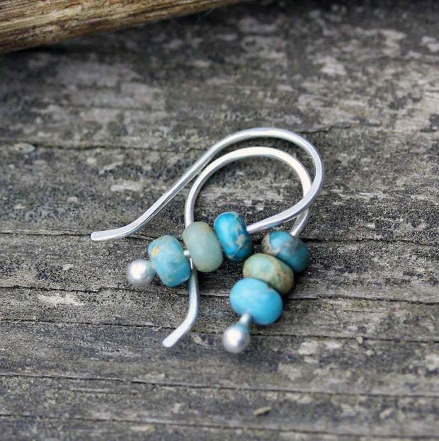Yuna - Retro Turquoise Earrings