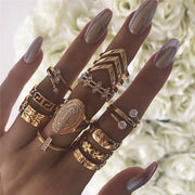 Exclusive Set of 8 to 12 Unique Rings