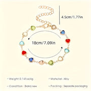 Unique Heart-Shaped Bracelet