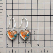 Vintage Bohemian Imitation Turquoise Earrings