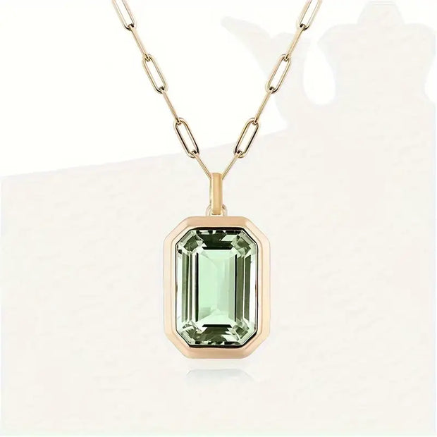 Minimalistic Gemstone Necklace