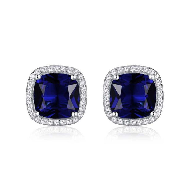 Midnight Sapphire Earrings