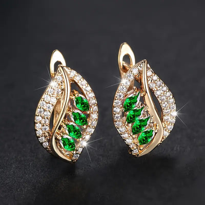 Elegant Gemstone Earrings