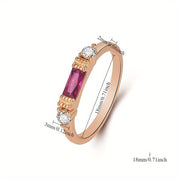 Anie - Natural Stones 925 Sterling Silver Ring