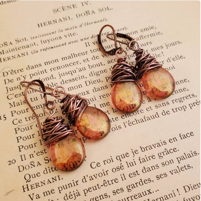 Moira - Retro Firefly Earrings