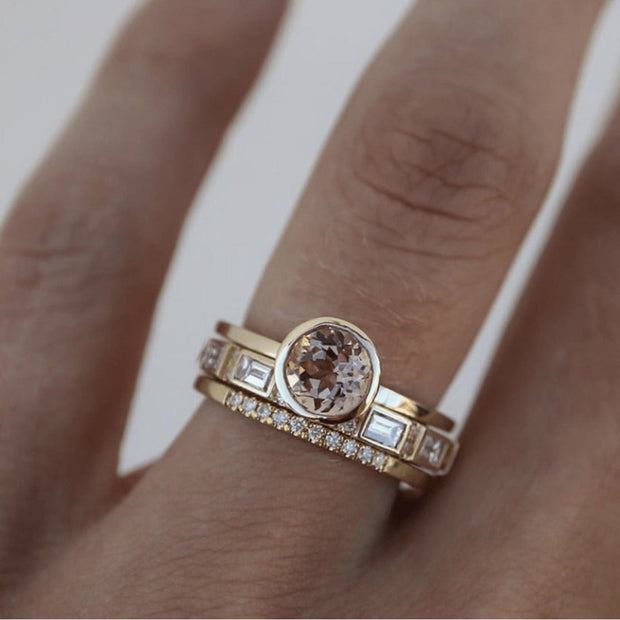Charm - Vintage Zircon Ring