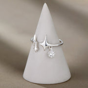 The Magical Night Ring - 925 Sterling Silver