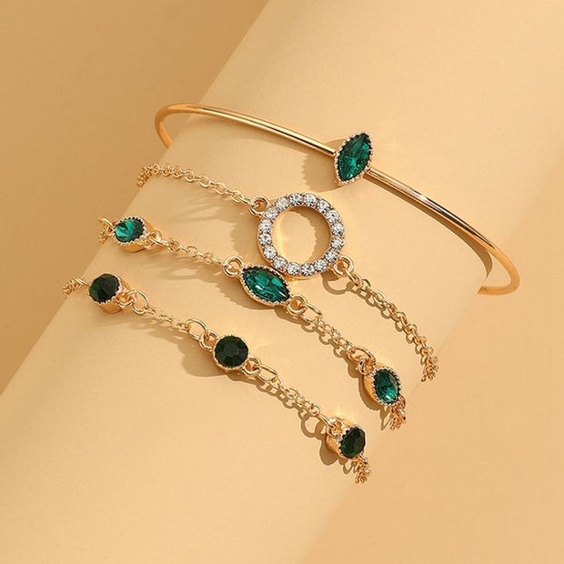 Timeless Green Bracelet Set
