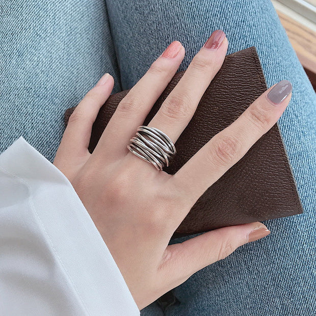 Joy - Adjustable Layered Ring