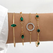 Timeless Green Bracelet Set