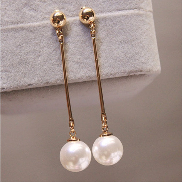 Exclusive Handcrafted Pearl Drop Earrings