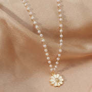 Pearl Daisy Pendant