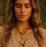 Intense Jasper Spiritual Necklace