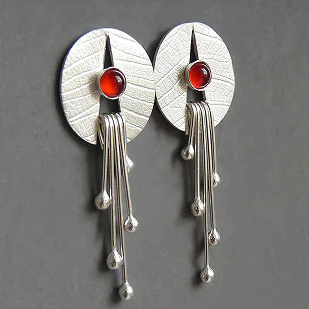 Radiance - Red Stone Earrings