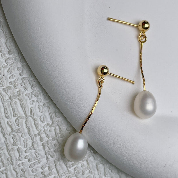 Fresh Pearl Baby Earrings