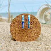 Ocean-Inspired Luxury Silver and Opal Earrings