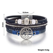 Tree of Life Rhinestone Bracelet