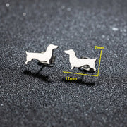 Dachshund Stud Earrings