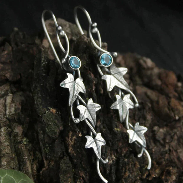 Vintage Elf Leaf Earrings