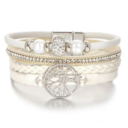 Tree of Life Rhinestone Bracelet