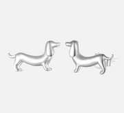 Dachshund Love Memorial Earring