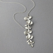 Teddy - Vintage Floral Silver Necklace