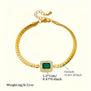 Exclusive Golden Gemstone Bracelet