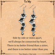 Vintage Daisy Drop Earrings