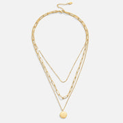 Janie Coin Layered Necklace
