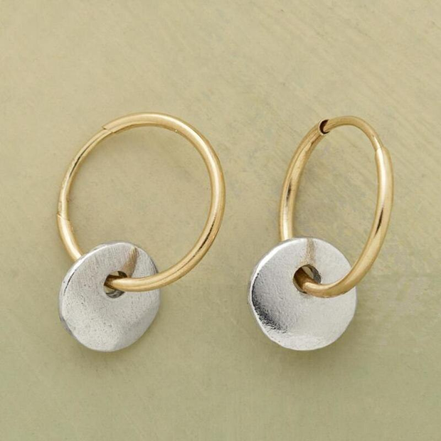 Handmade Unique Hoop Earrings