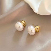 Elegant Vintage Pearl Earrings
