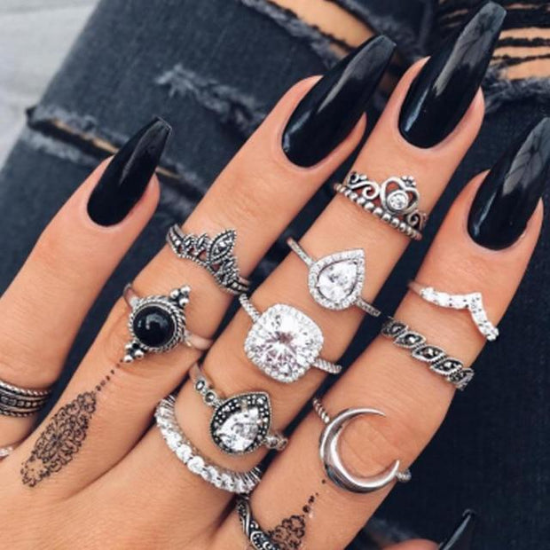 Exclusive Set of 8 to 12 Unique Rings