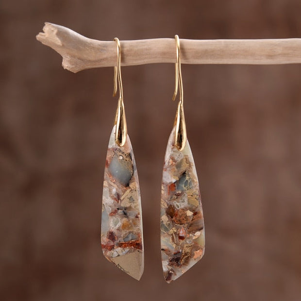 Heavenly Stone Hook Earrings