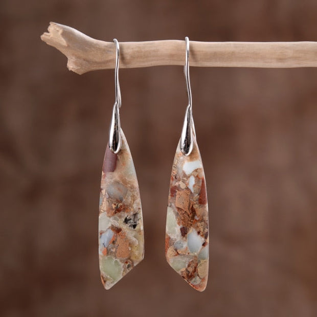 Heavenly Stone Hook Earrings