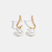 Tam Pearl Wave Earrings