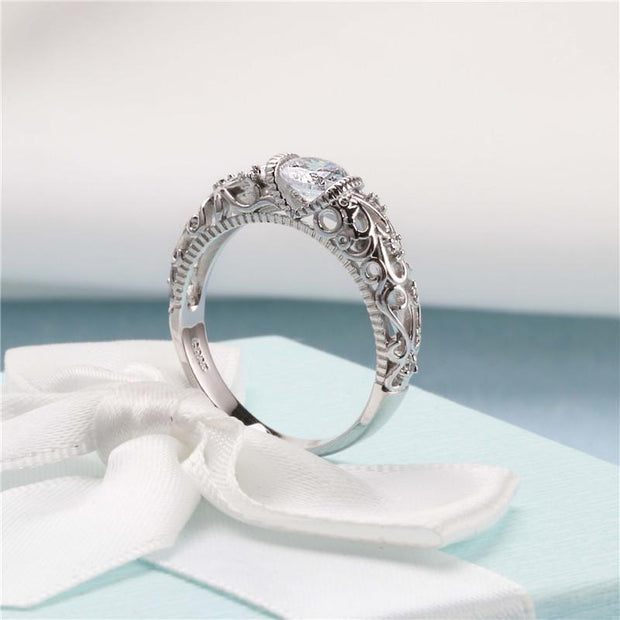 Elegant Sterling Silver Ring